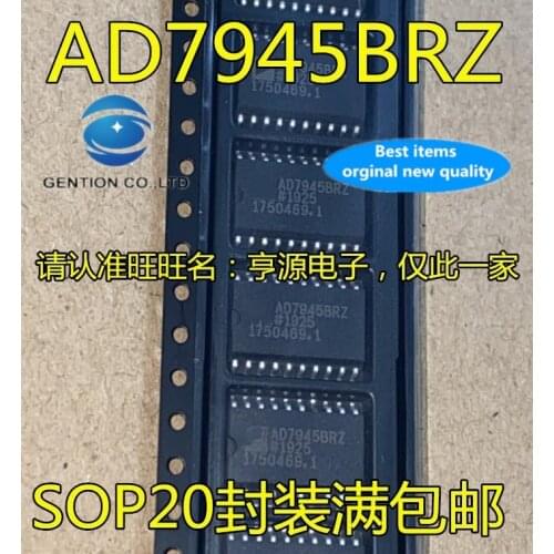 10PCS AD7945 AD7945BR AD7945BRZ SOP-20 precision digital-to-analog converters in stock 100% new and original