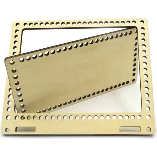 2pcs Wooden Frame frame Craft Wedding Party Favor Baby Shower Decor DIY Table DIY Crafts Christmas Decoration