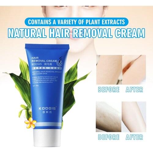 60g Natural Hair Removal Cream Painless Hair Removal Cream For Facial Body Legs Armpit Depilatory Paste Body Care