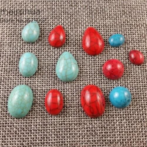 Imitation Turquoiser cabochons headwear accessories Jewelry DIY Components