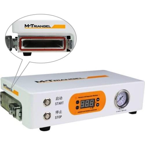 M-Triangel M1 7 inch Screen LCD Bubble Remover Machine High Pressure LCD Screen Renovation For Phone Repair Need External Pump