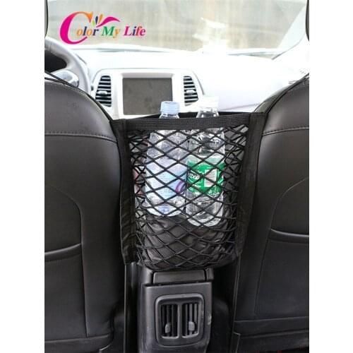 Color My Life Car Car Armrests Seats Storage Organizer Bag for Chverolet Opel for Jeep Compass Renegade Cherokee for Peugeot Kia