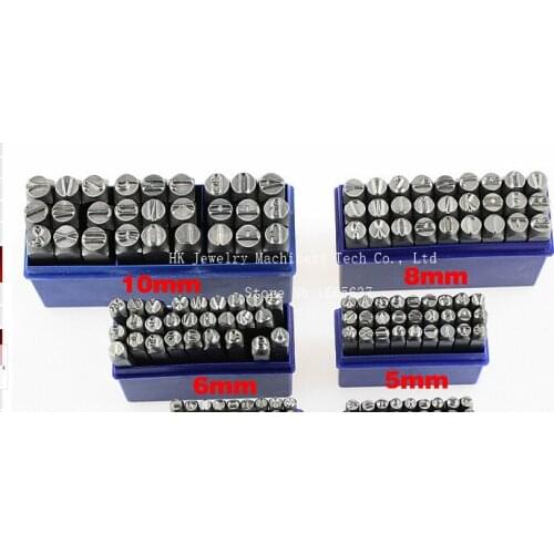 Free Shipping 2mm/3mm/4mm/5mm/6mm Hand Metal Marking Stamps Uppercase Punches letter Set
