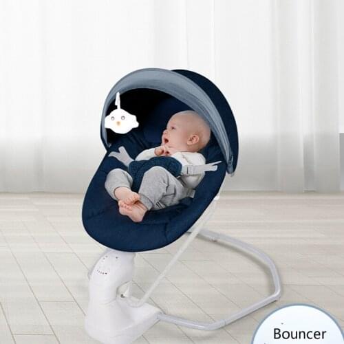 Baby Electric Rocking Chair Baby Cradle Comforting Chair Sleeping Chair Baby Artifact Bouncer Swing Rocking Bed