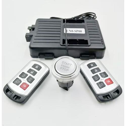 For Toyota Sienna Car Add Push Button Start Stop System Remote Key Start Stop System And Keyless Entry Keyless Go Car Accessorie