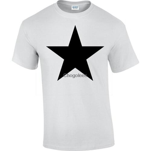 Dicky Ticker Blackstar T-shirt mens short sleeve Black