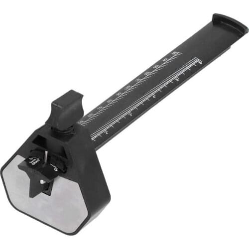 Marking Scribe Tool Ruler Scribe Parallel Sliding Marking Gauge Adjustable Woodworking Measuring Tool 0-150mm