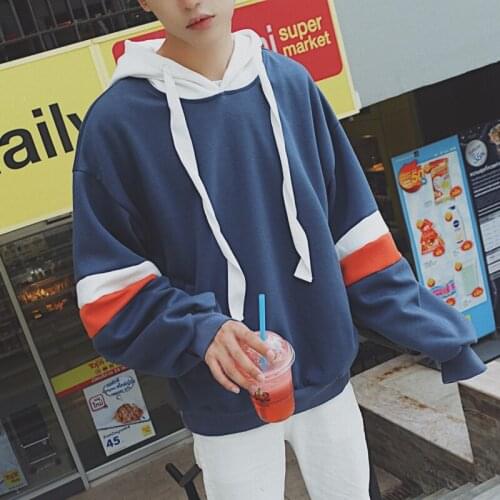 Korean Loose Sweatshirt Harajuku Oversized Winter Hoodie Men Women Long Sleeve Patch Sweatshirts Coat