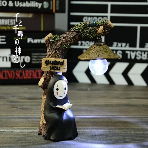 Miyazaki doll small night light for the birthday gift of the surrounding animation