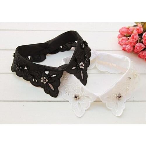 2015 trendy fashion collar necklace female wholesale collar lining lace CaiHuDie bust shirt collar shirt sweater detachable