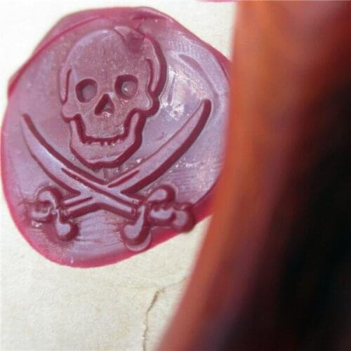 DIY Skull customize Name Box set personalized Letter/Sealing Wax /wedding Wax Seal Stamp Custom invitations envelop card