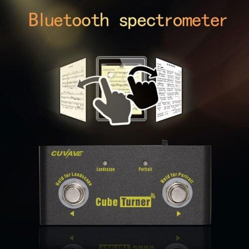 Page Turner Pedal Wireless Accessories Musical Enjoyable Supports Looper Guitar Instrument Supplies for CUVAVE