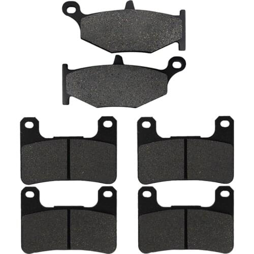 Yerbay Motorcycle Front and Rear Brake Pads For Suzuki GSXR600 GSXR750 2006-2010 GSXR 1000 2007-2008 GSX 1300 Hayabusa 2008-2013