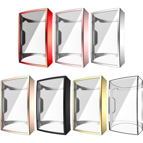 Silicone Case Cover For Fit bit Charge 4/3 Band TPU Protector Frame For Fitbit Charge3/4 Protective Shell Replacement Accessorie