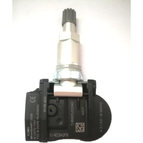 TPMS Tire Pressure Monitor System Wheel Sensor Parts 4313961M00 For Suzuki-Vitara SX4 S-cross For Swift Jimm 431396-1M00