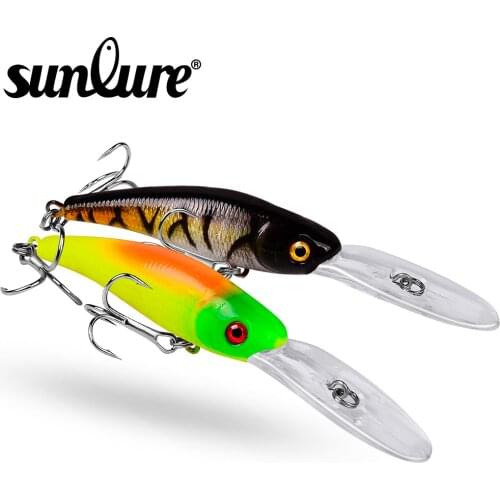 1pc Hard Floating Minnow Painting Fishing lure 3.94"-10cm Hard Bait 8 color 7.8g-0.28oz Fishing Tackle 6# Treble Hook New Minnow