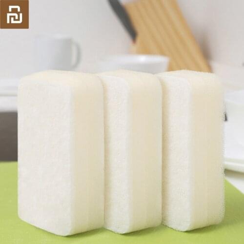 Youpin QuanGe 3-layer sponge brush household cleaning tool three-layer composite dishwashing brush Do not hurt your hand