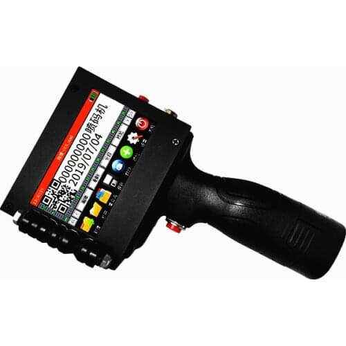ZK1680 Touch Inkjet Portable Hand Jet Handheld Printer For Logo/ Expiry Date/Batch Code/Serial Number/Label/Barcode/QR Code
