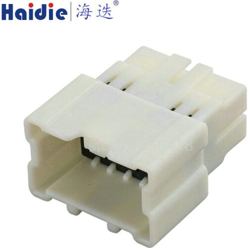 2sets 10pin auto plastic wiring cable harness unsealed connector with terminals 1674113-1