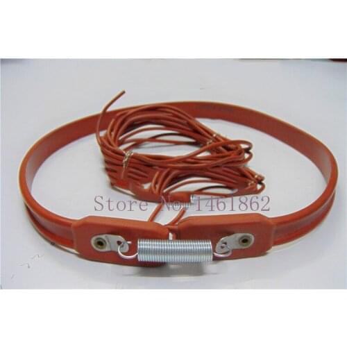 15mmx530mm 40W220V air conditioning compressor crankcase Silicone Heater Heating Element rubber waterproof pipeline heater band