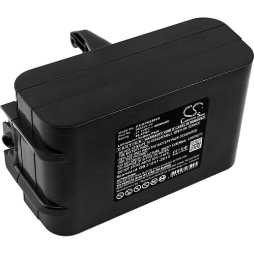 Cameron Sino 4000mah battery for DYSON Absolute DC58 V6 Handstaubsauger DC61 DC62 DC59 DC72 205794-01/04 965874-02