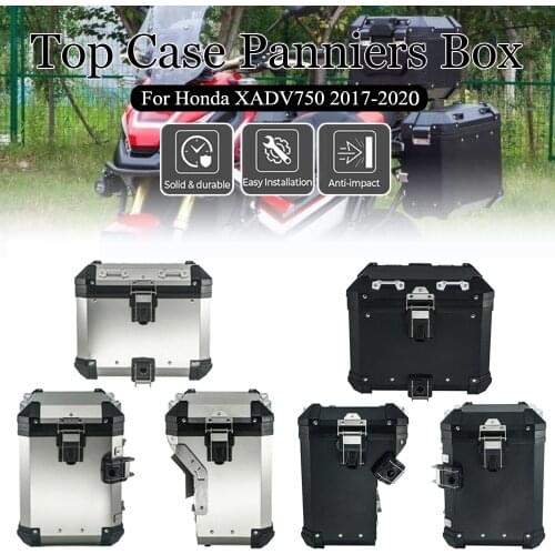 For Honda XADV 750 2020 XADV750 2017 2018 2019 2020 Motorcycle Aluminum Box Top Case Panniers Saddlebag Bracket Luggage Box Rack