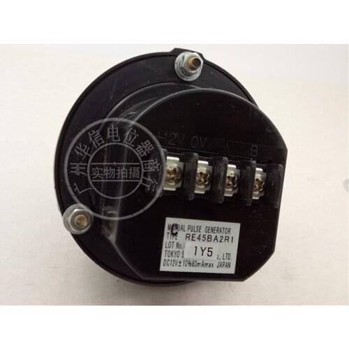 Used Japan RE45BA2R1 1Y5 DC12V +-10% 60mAmax 0-90 Digital Encoder switch