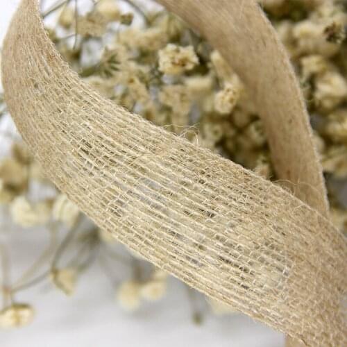 Jute Woven Fish silk hemp rope manual DIY accessories Ingredients Florist accessories Braided linen Accessories