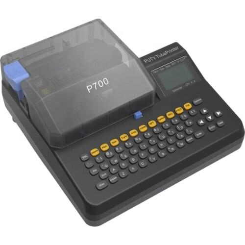 PT-P700 Cable Tube Printer Thermal Transfer Printer Heat Shrink Label Printer Printing Machine Color Anto and Manual 1-year 12mm