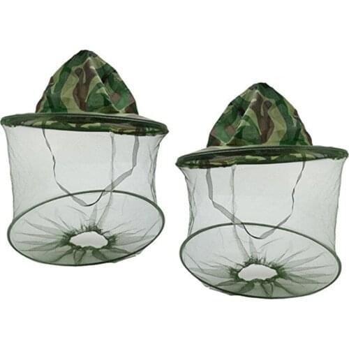 New Arrivel Fishing Bucket Hat Breathable Sunshade Mosquito Head Net Cap Outdoor Protective Sportswear Accessories