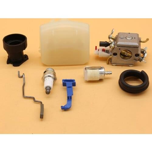 Carburetor Air Filter Intake Choke Throttle Rod Fuel Hose For HUSQVARNA 340 345 346XP 350 Garden Chainsaw Engine Motor Parts