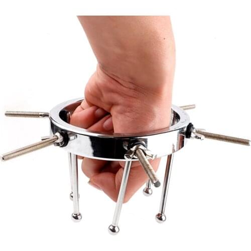 Pussy Spreader Stimulate Big Butt Plug Metal Anal Open Vaginal Anus Dilator Easy Access to Vagina Sex Toys for Women Men