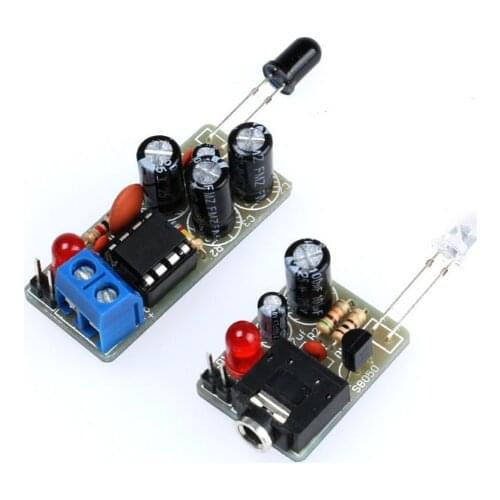 DIY Kit Infrared Wireless Module WIFI IR Sound Voice Infrared Transmission Module Suite Electronic Production 1 Set