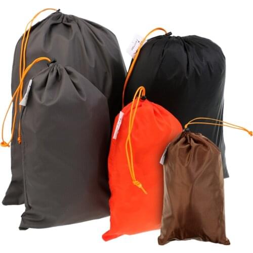 Jfory 5 pcs Compression Stuff Sack Water Resistant Polyester Great Sleeping Bags Clothes Camping Hiking Backpacking 28 x 36cm