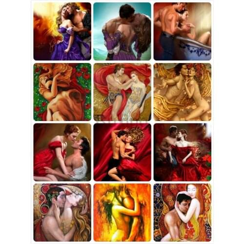 Square Diamond 5D Diamond Painting Painting men and women love pictures Embroidery Cross Stitch Rhinestone Mosaic Painting Decor