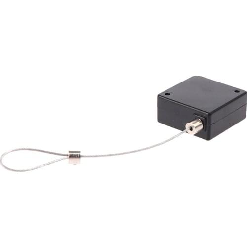 Hot! High Quality 2Styles Punch-free automatic induction door closer square anti-theft cable box for All Doors 1PCS