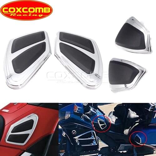 For Honda Goldwing GL1800 FB6 2012-17 Motorcycle Knee Panel Fairing Side Covers Saddlebag Trim Cover Protector Decals Decorative