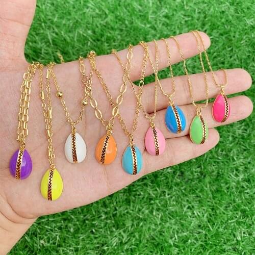 Custom Insect Gold Plated Colored Enamel Cute Ladybug Jewelry Photos Locket Pendant Necklace For Women