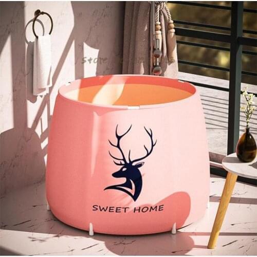 Xinjiang Baogeyou Bath Bucket Adult Folding Bath Bucket Household Bidet Whole Body Bath Bucket Bathtub Adult