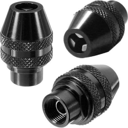 3Pcs Multi Quick Change Keyless Chuck Universal Chuck Replacement For Dremel 4486 Rotary Tools 3000 4000 7700 8200