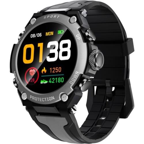 DK10 Bluetooth music Smart Watch altitude diving watch IP68 waterproof heart rate fitness sports watch weather for Android IOS