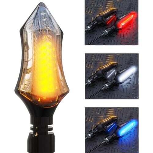 Universal waterproof motorcycle Turn Signal Light Moto Flashing For Honda Suzuki Yamaha husqvarna Indicator Moto Accessories