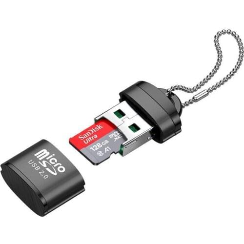 USB Micro SD/TF Card Reader USB 2.0 Mini Mobile Phone Memory Card Reader High Speed USB Adapter For Laptop Accessories