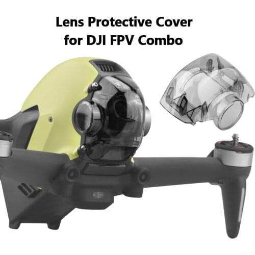 Lens Protective Cover for DJI FPV Combo Camera Gimbal Anti Scratch Collision Dustproof Lens Protection Shell Drone Accessories