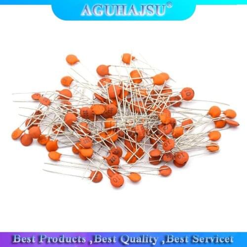 100pcs Ceramic capacitor 50V 1pF ~ 100nF 0.1uF 104 4.7PF 10PF 22PF 33PF 47PF 100PF 101 220PF 221 330PF 470PF 1NF 103 47NF 473