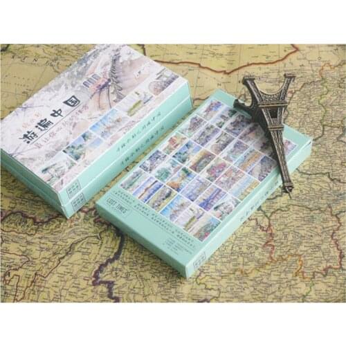 30 Sheets/Set Bound For China Postcard/Greeting Card/Wish Card/Christmas and New Year Gifts Cards