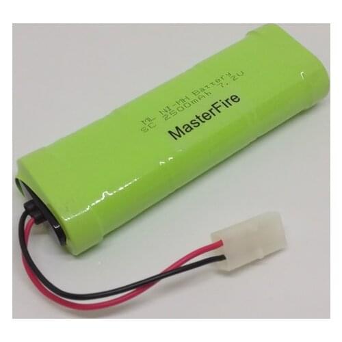 Brand New MasterFire 7.2V 2500mAh SC NICD Rechargeable Battery Batteries Pack for RC Car with plug