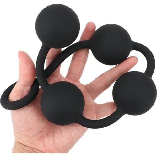 Anal Plug Pull Anal Beads Extra Long Huge Anal Plug G-spot Vestibular Anal Plug Anal Toy Butt Stimulation Sex Toys For Woman Men