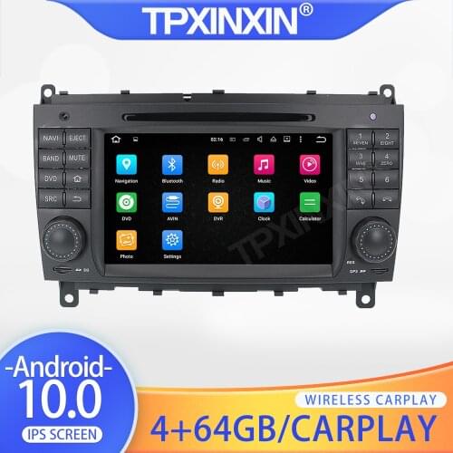 For Benz C - W203 2004-2007 CLK W209 2004-2005 Android Car Radio Multimedia Video DVD Player Navigation HeadUnit GPS Accessries
