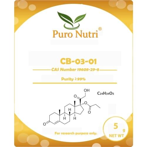 CB-03-01 Powder Clascoterone High Quality Hair Loss Preventer CAS 19608-29-8